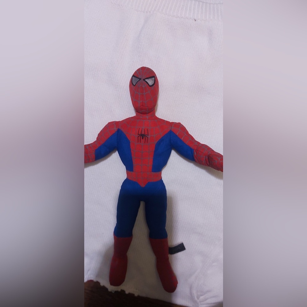 2002 Spiderman Tobey Maguire The Movie Plush 16" Vintage